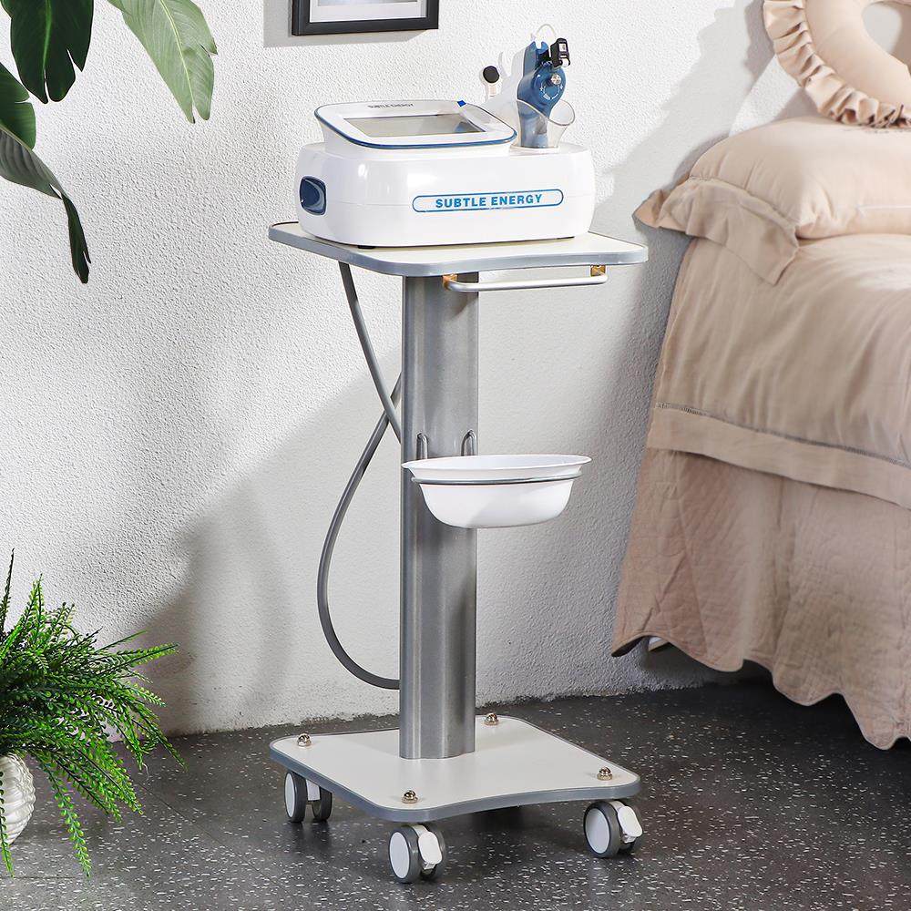 高档小气泡美容仪器底座专用推车置物架美容院皮肤管理工具车白色