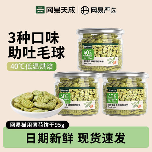 网易猫薄荷牙齿饼干磨牙洁齿