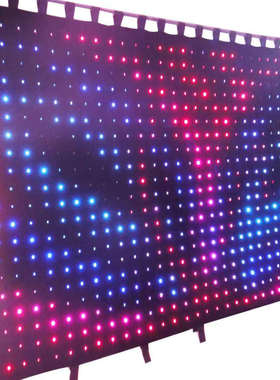 LED视频布MADRIX、Arena、TD可编程可互动可转播放视频效果可定制