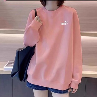 加绒卫衣男女遮屁股春秋宽松打底衫 一折专区奥莱专场 纯棉中长款