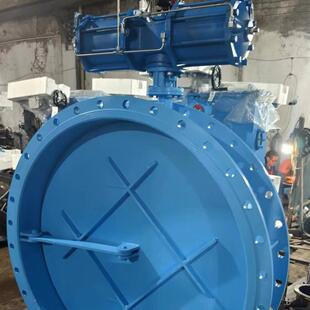 气动零泄露通风蝶阀 DN1400气动无泄露通风蝶阀密闭阀 D642X 2.5C