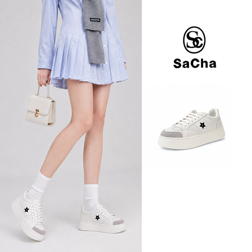 英国百年品牌SACHA厚底星星休闲鞋BTSP-1809