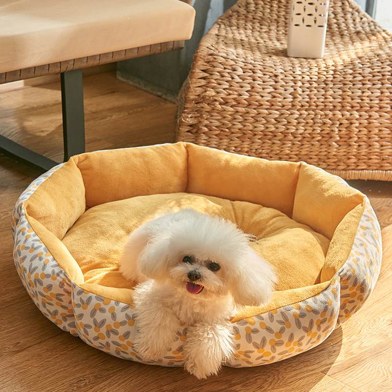 狗窝夏天四季通用小型犬狗垫子睡觉用网红猫窝比熊犬狗床宠物用品