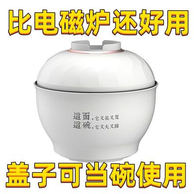 电炒锅多功能电热锅出租屋单人迷你电煮锅家用火锅不粘锅泡面锅