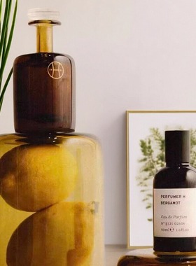 perfumer h香水bergamot香柠檬皮革雨云广霍香雾气藏红花试香