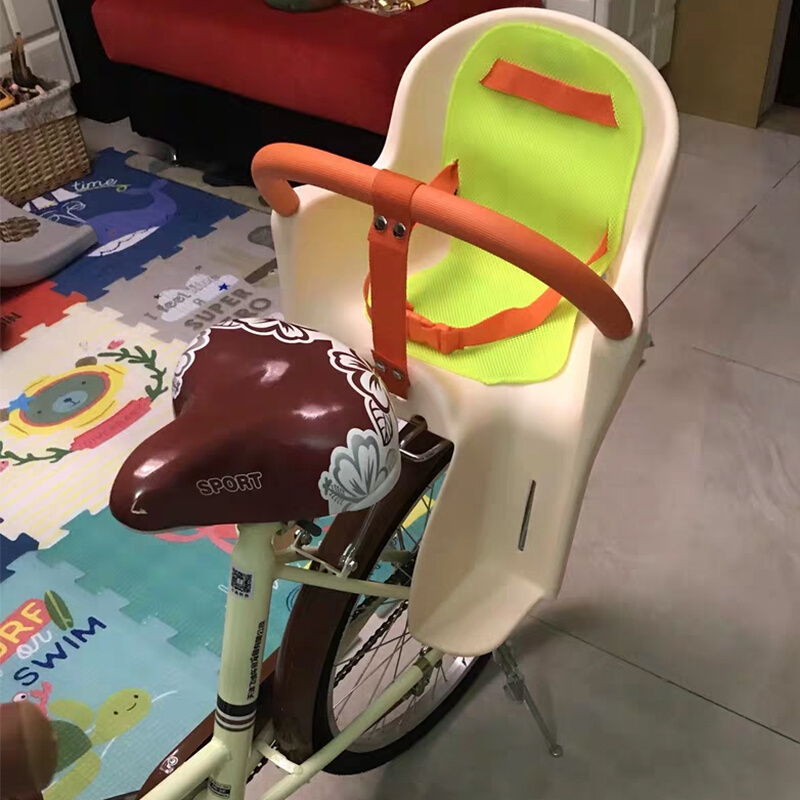 电动自行车儿童座椅后置座折叠自行车前置座椅电瓶车单车宝宝挂椅