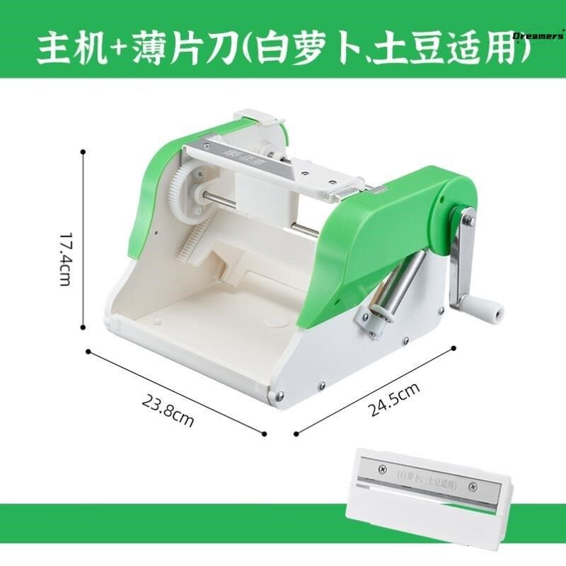小型商用刨片机i窗花藕片土豆片地瓜片切菜神器瀑布刨藕片切长厂