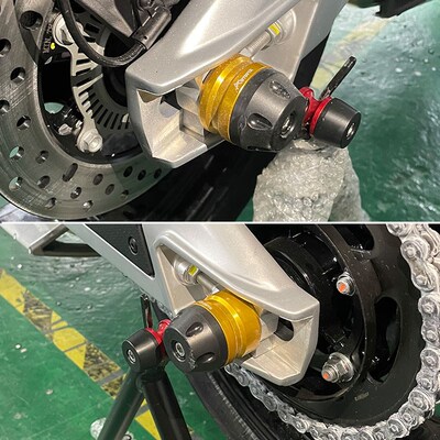 适用于阿普利亚RS660改装 前后C轮防撞球 防摔球 防摔胶 保护杠