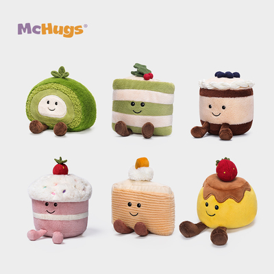 McHugs蛋糕系列毛绒玩具安抚玩偶睡觉抱娃娃情侣公仔生日礼物