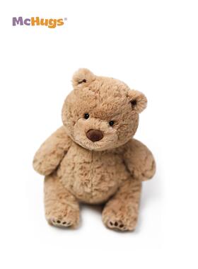 McHugs莱佛士小熊玩偶睡觉抱枕娃娃生日礼物摆件安抚毛绒玩具