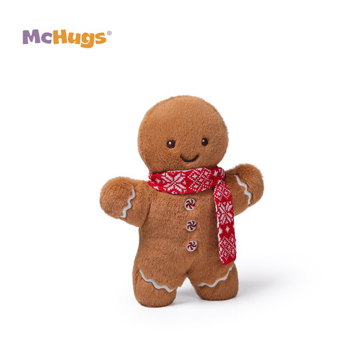 McHugs圣诞节姜饼人宝宝玩偶