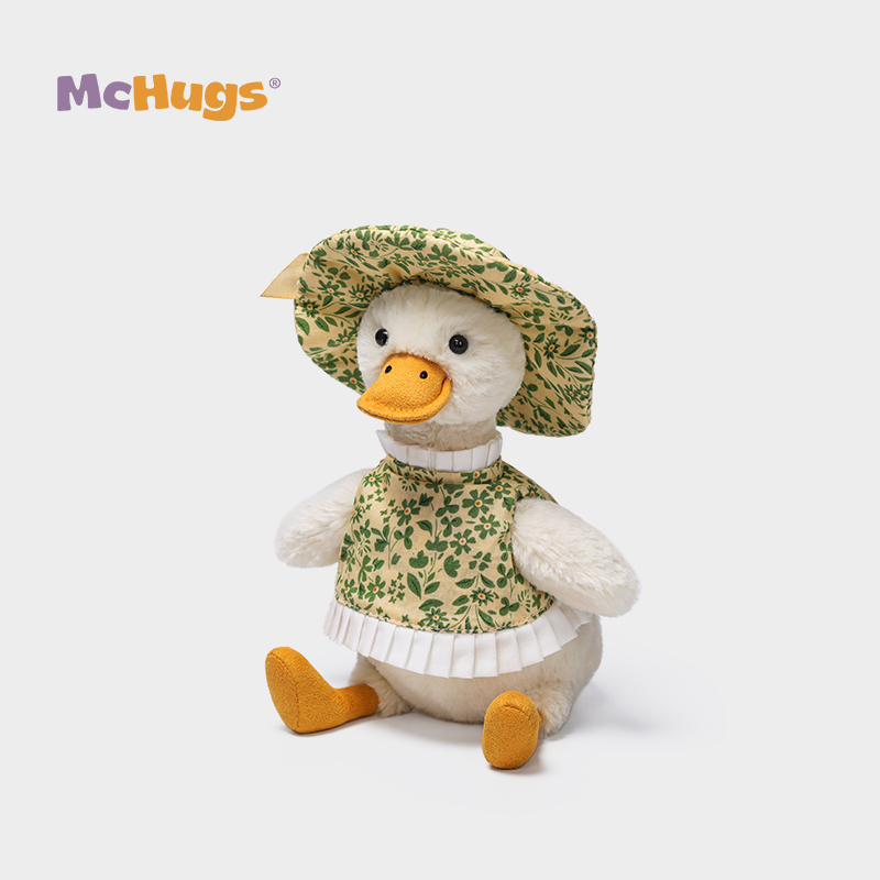 McHugs鸭子夫人玩偶睡觉抱
