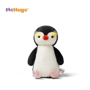 McHugs马可罗尼企鹅毛绒玩具安抚玩偶睡觉抱娃娃公仔生日礼物