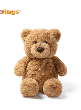 McHugs卷毛熊毛绒玩具安抚玩偶娃娃公仔睡觉抱枕新年生日礼物女生