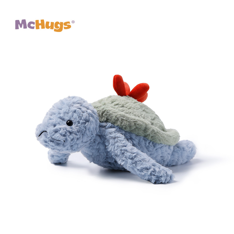 McHug幸运绿毛龟玩偶公仔