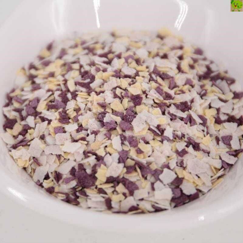 ·5斤彩色麦片七彩麦片五彩麦片纯麦片多彩麦片1斤蒸包水包烘