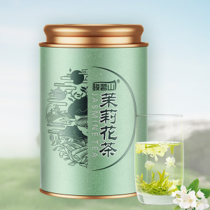 骏茗山茉莉花茶2023年新茶叶绿茶特级浓香型正宗四川茉莉花茶