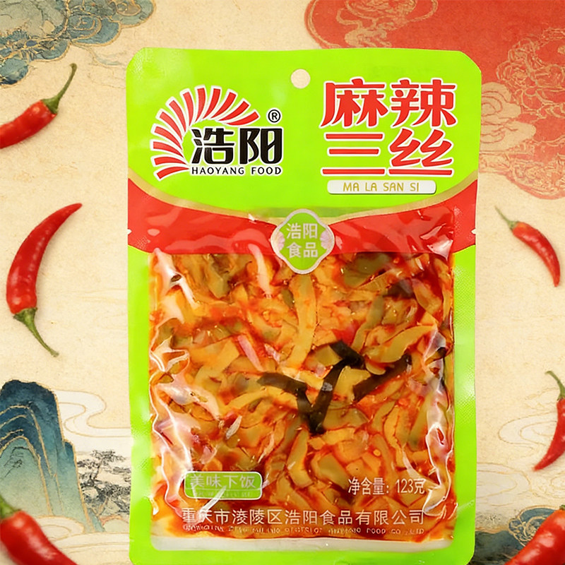 涪陵浩阳下饭菜123g爽口菜