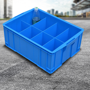 加高塑料周转箱分格箱收纳零件盒分类五金工具螺丝整理归类盒胶框