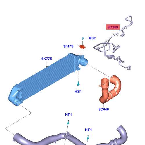 碳罐电磁阀通风燃油软管适用猛禽林肯吉利F-150探险者Ranger烈马
