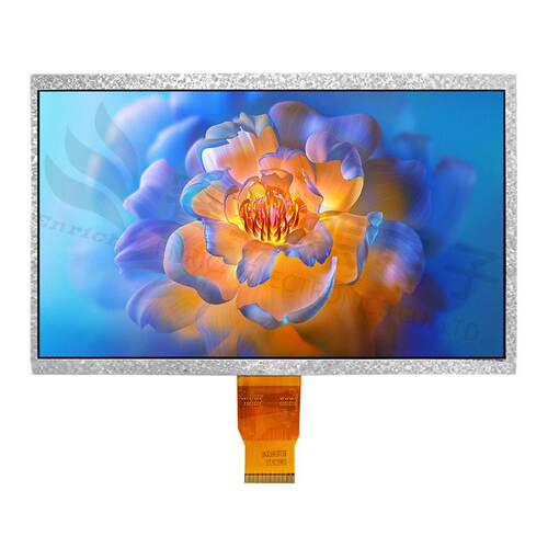 10.1寸液晶屏彩屏厂家直销清分辨率1024x600显示屏触摸总成彩屏