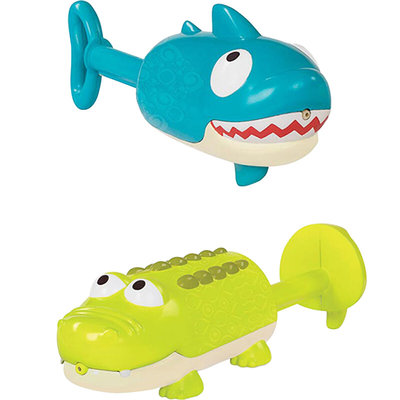 B.Toys动物儿童玩具水枪抽拉式2支装喷水男女孩沙滩洗澡戏水