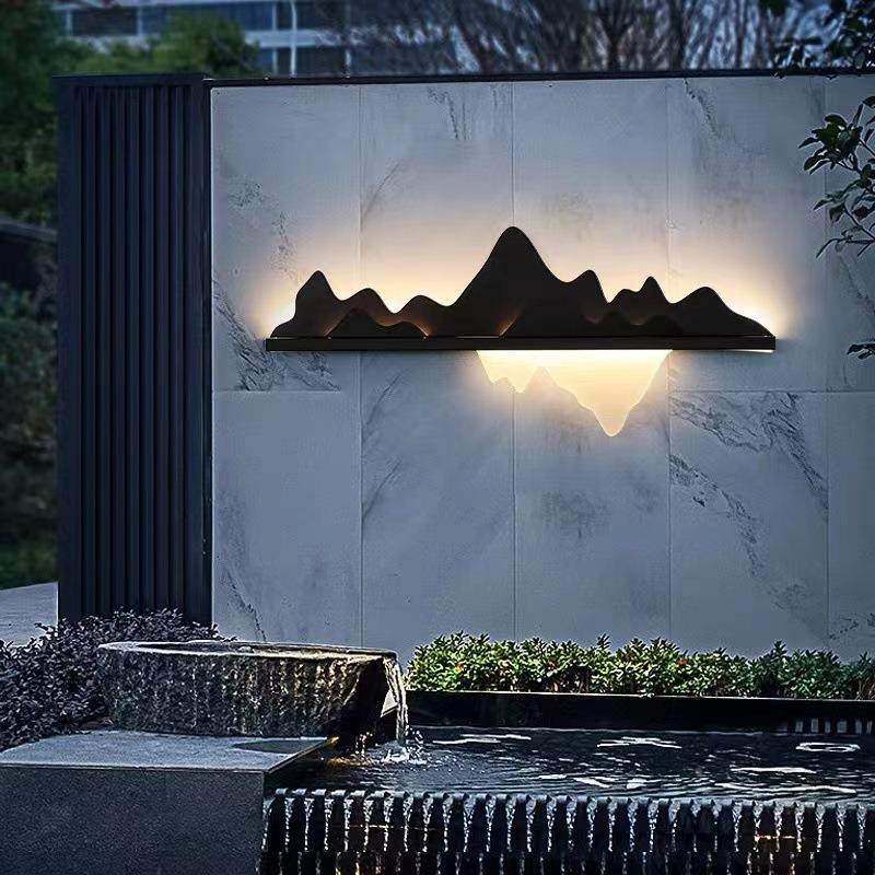 中装式户2246外防水灯庭院壁花园景影观墙灯别墅围墙山水造景灯壁,家装灯饰光源,户外壁灯,淘宝优惠券,粉丝福利购,淘宝优惠卷