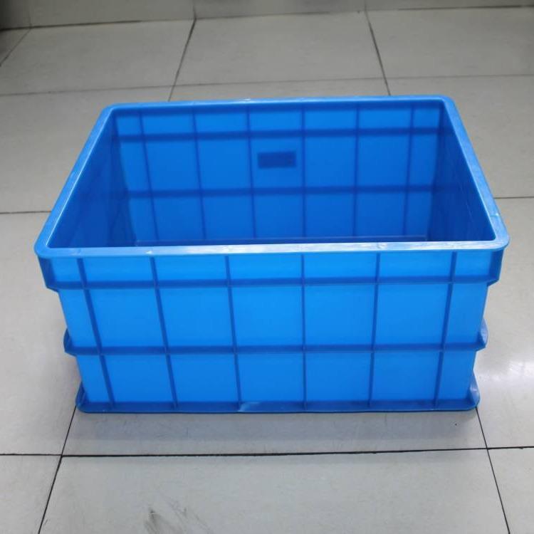 厂家直售塑料周转箱 575系列全新料储物箱塑料格子长方形塑料盒