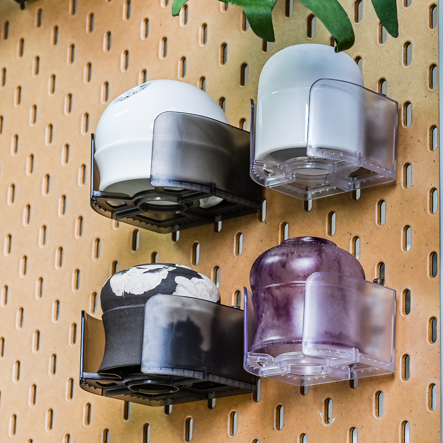 洞洞板收纳意式咖啡器具品茗杯