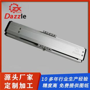 滚珠丝杆线性模组直线导轨模组自动化铝材半封闭丝杆模组滑台