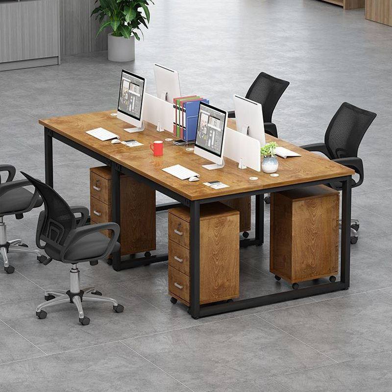 办公桌工位现代简约四人位职员电脑桌6人位会议桌办公室桌椅组合,机械设备,制鞋机械,淘宝优惠券,粉丝福利购,淘宝优惠卷