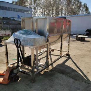 不銹鋼螺旋混合機(jī) 攪拌均勻處理量大 塑料化肥使用攪拌混料機(jī)