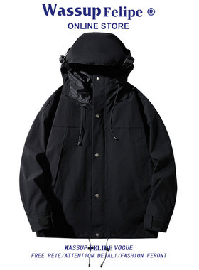 WASSUP FELIPE2025新款美式夹克休闲情侣款棒球服外套可团购定制