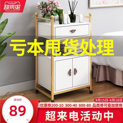 美容多功能小推车理发店美容院专用移动仪器收纳置物架美甲工具车