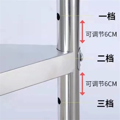不锈钢置物架三角形转角多层厨房放锅收纳架落地卫生间浴室脸盆架