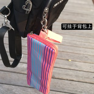 迷你太阳伞防晒五折叠遮阳伞套 带挂钩 口袋伞伞套防水收纳包