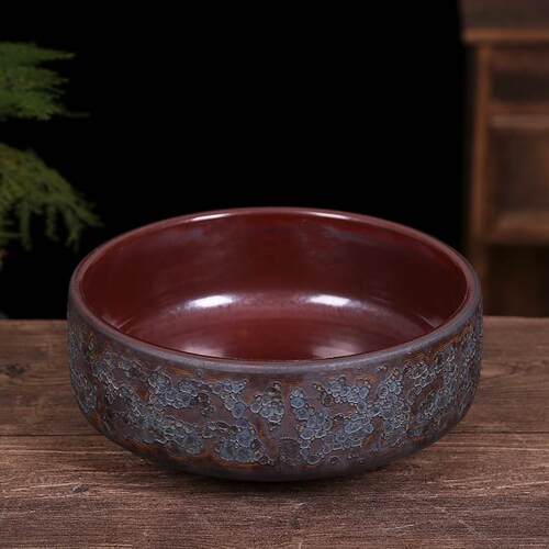 极速l景德镇陶瓷鱼包邮仿古桌龟摆件风缸水大号养金Y鱼缸乌睡莲荷