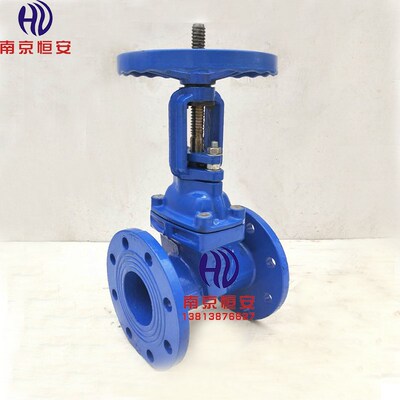 Z41X-16球墨铸铁法兰闸阀 手动明杆闸阀 弹性座封软密封闸阀RRHX