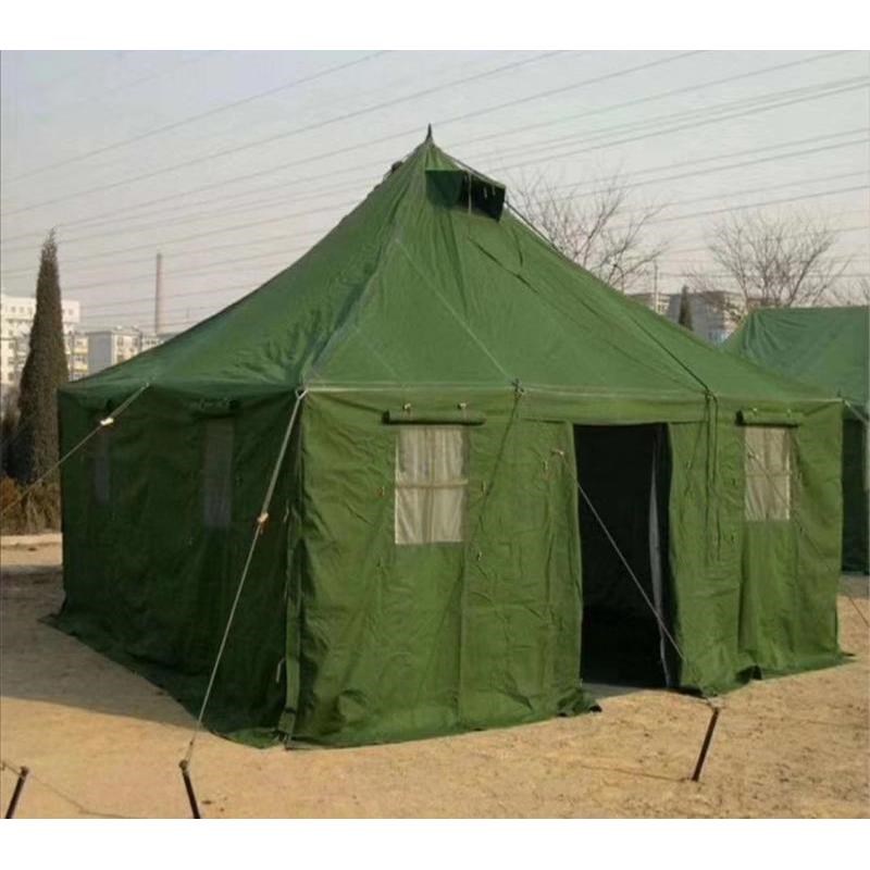 81型班用帐篷制式军标住宿办公拉练救灾勘探作业帆布
