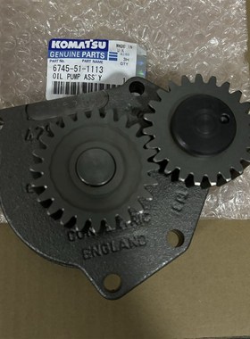 小松挖掘机PC300/350/360-7-8MO原装进口机油泵总成