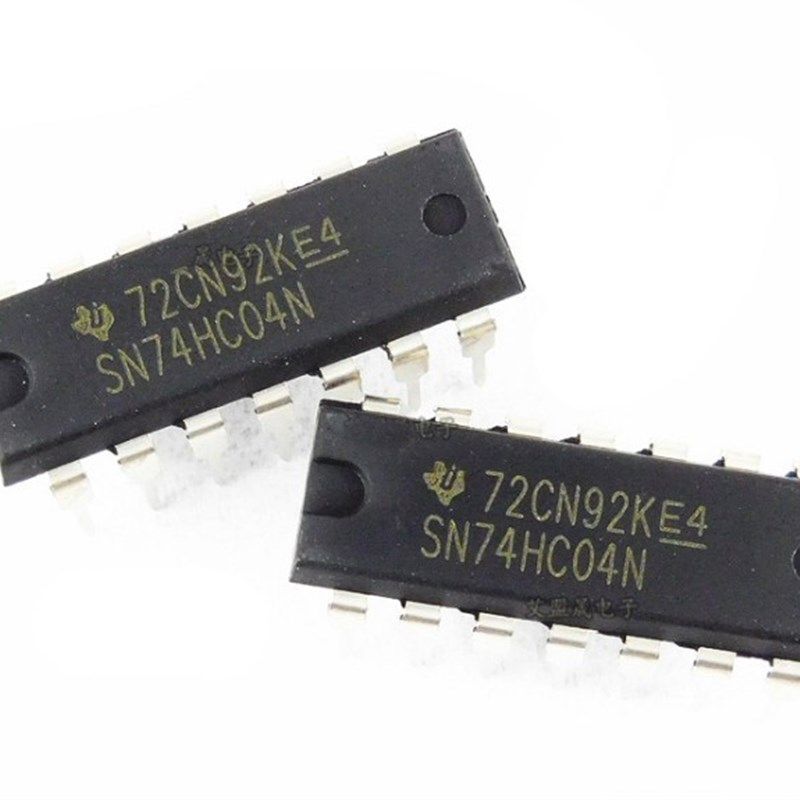全新 SN74HC04N 六反相器 直插DIP-14 74HC04