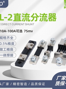 千朴直流电流表外附分流器FL-2 10A30A50A75A100A150A200A300A