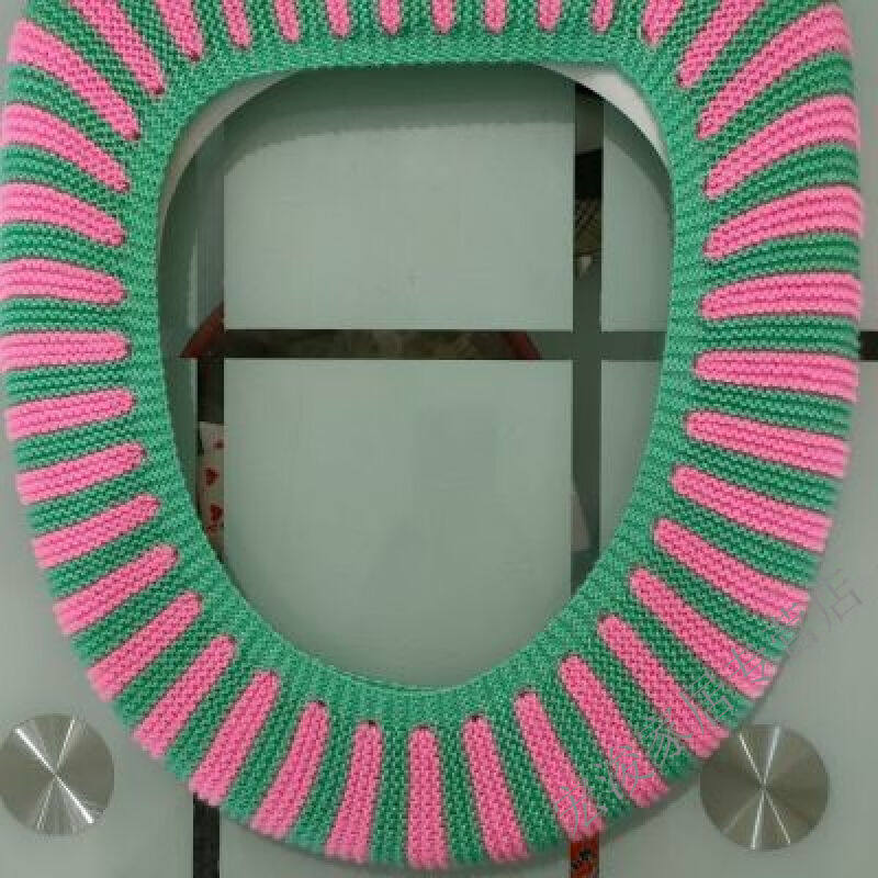 腈纶毛线编织马桶套坐便套马桶垫坐便垫马桶圈毛线工艺品纯手