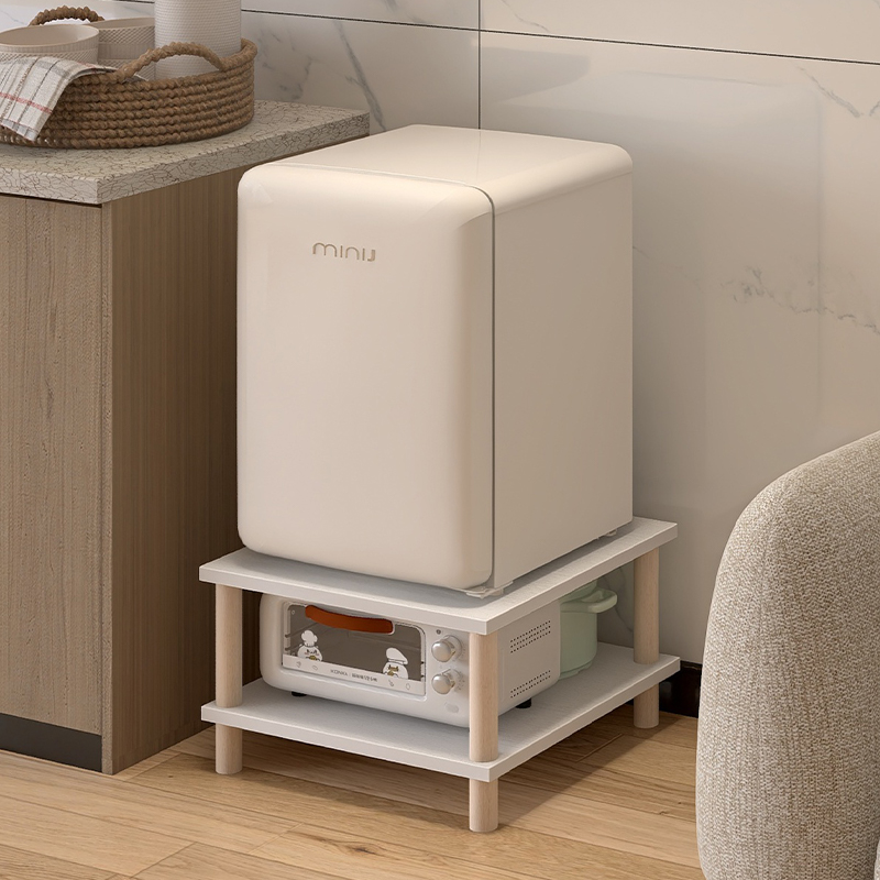 小冰箱底座可移动垫高收纳置物架