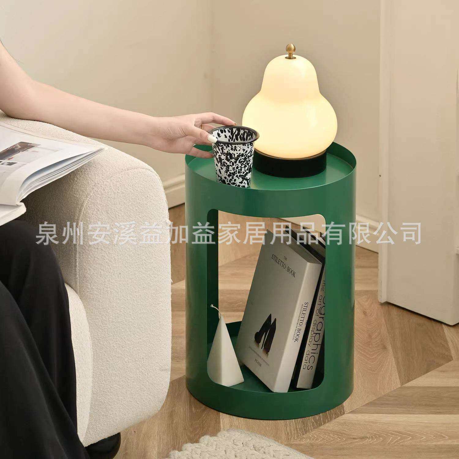 爆款铁艺客厅沙发边几迷你边桌卧室床头小桌子圆形创意床边圆桌,住宅家具,角几/边几,淘宝优惠券,粉丝福利购,淘宝优惠卷