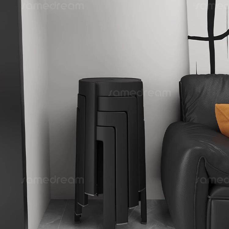 塑料凳子加厚家用可叠放风车圆凳现代简约客厅餐桌高椅子熟胶板凳,玩具/童车/益智/积木/模型,其它,淘宝优惠券,粉丝福利购,淘宝优惠卷