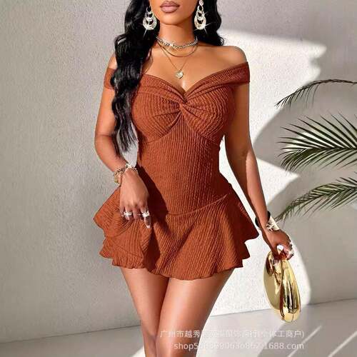 Womens Summer Fashion Sexy Fit Crop Top And High Waist