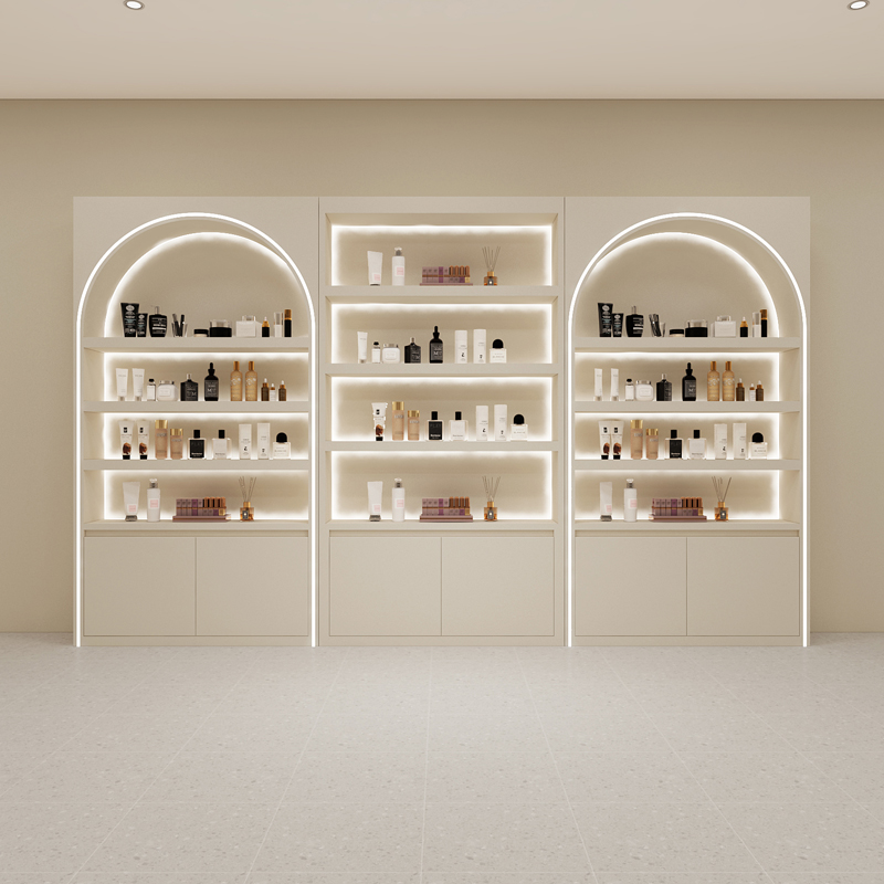 郑氏简约现代纤维板整装展示柜