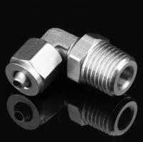 不锈钢快拧接头 E-PACK-MSFNPL4/6/8-1/2/3/4 L型六角外螺