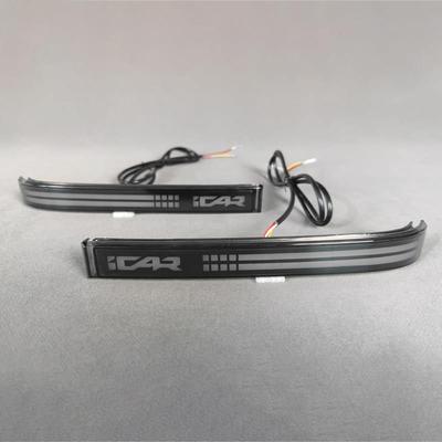 适用于25款奇瑞ICAR V23改装LED后杠灯专用转向刹车灯流光领航灯